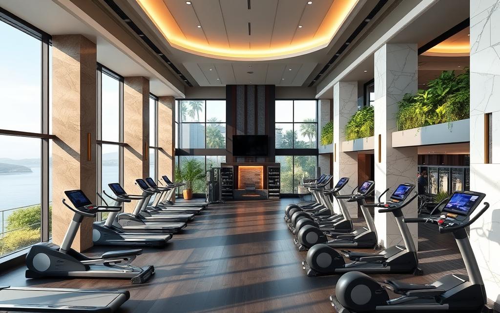 luksusowe siłownie