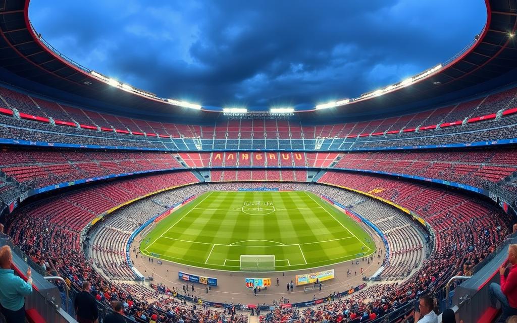 barcelona zwiedzanie stadionu